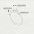 D Letter - Initial Rose Gold Diamond Ring